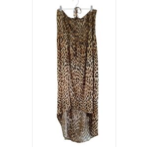 Just Love Animal Print High-Low Dress Size 3X
